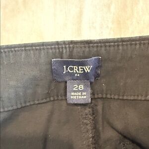 J. Crew Classic Black Trousers